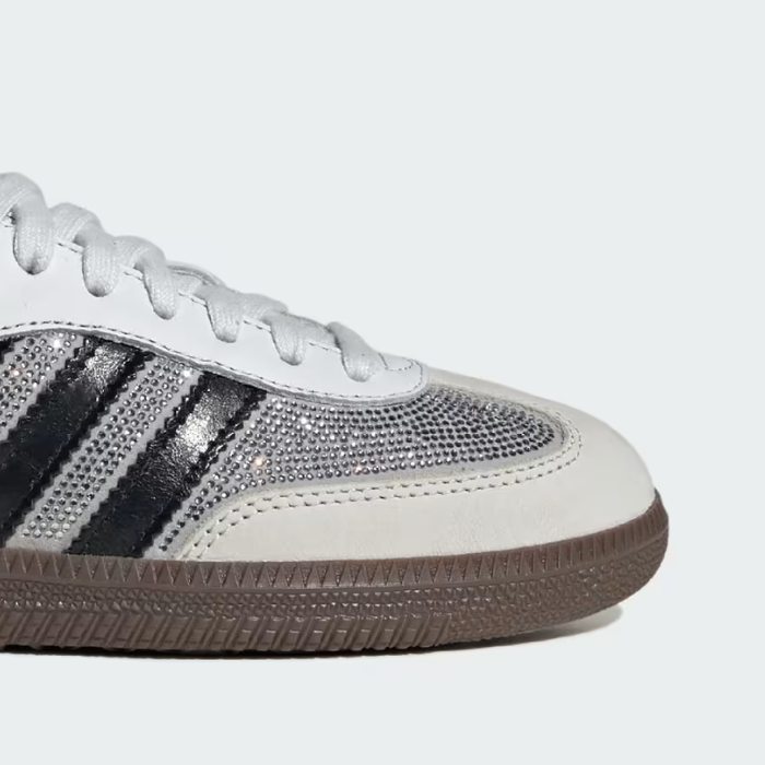 Rhinestone Crystal White Shoes
